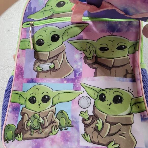 Star Wars Purple and Pink Grogu 5 Piece Bundle Nwt - Picture 7 of 8